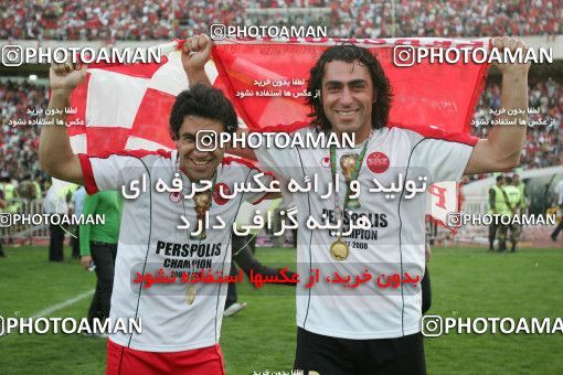 799942, Tehran, [*parameter:4*], لیگ برتر فوتبال ایران، Persian Gulf Cup، Week 34، Second Leg، Persepolis 2 v 1 Sepahan on 2008/05/17 at Azadi Stadium