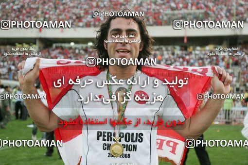 799840, Tehran, [*parameter:4*], لیگ برتر فوتبال ایران، Persian Gulf Cup، Week 34، Second Leg، Persepolis 2 v 1 Sepahan on 2008/05/17 at Azadi Stadium
