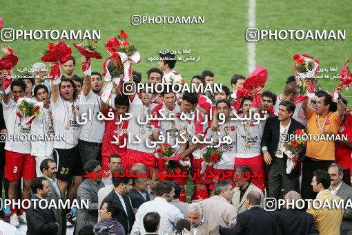 800058, لیگ برتر فوتبال ایران، Persian Gulf Cup، Week 34، Second Leg، 2008/05/17، Tehran، Azadi Stadium، Persepolis 2 - ۱ Sepahan