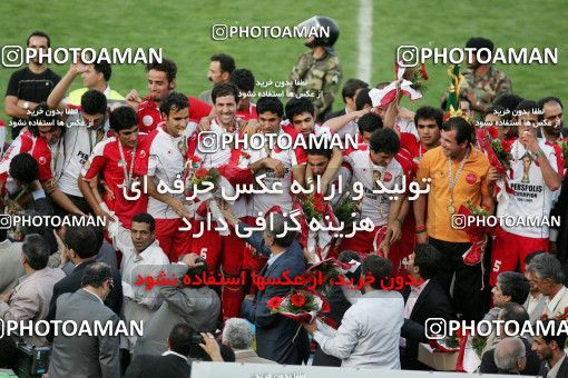 800125, لیگ برتر فوتبال ایران، Persian Gulf Cup، Week 34، Second Leg، 2008/05/17، Tehran، Azadi Stadium، Persepolis 2 - ۱ Sepahan