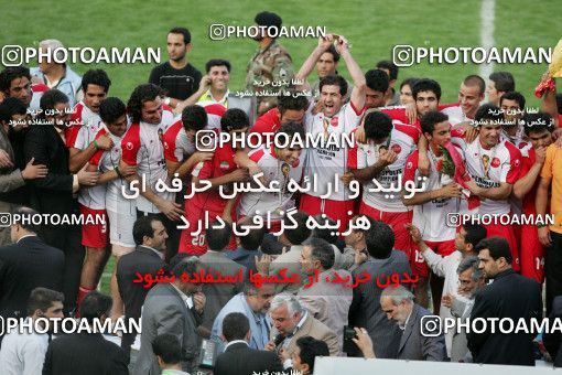 800035, لیگ برتر فوتبال ایران، Persian Gulf Cup، Week 34، Second Leg، 2008/05/17، Tehran، Azadi Stadium، Persepolis 2 - ۱ Sepahan