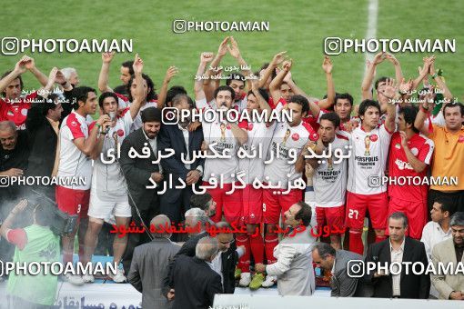 800034, لیگ برتر فوتبال ایران، Persian Gulf Cup، Week 34، Second Leg، 2008/05/17، Tehran، Azadi Stadium، Persepolis 2 - ۱ Sepahan