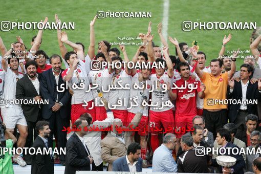 799981, لیگ برتر فوتبال ایران، Persian Gulf Cup، Week 34، Second Leg، 2008/05/17، Tehran، Azadi Stadium، Persepolis 2 - ۱ Sepahan
