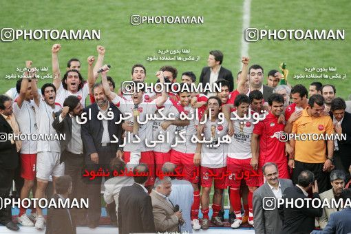 799998, لیگ برتر فوتبال ایران، Persian Gulf Cup، Week 34، Second Leg، 2008/05/17، Tehran، Azadi Stadium، Persepolis 2 - ۱ Sepahan