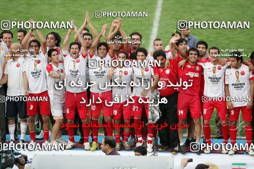 799918, لیگ برتر فوتبال ایران، Persian Gulf Cup، Week 34، Second Leg، 2008/05/17، Tehran، Azadi Stadium، Persepolis 2 - ۱ Sepahan