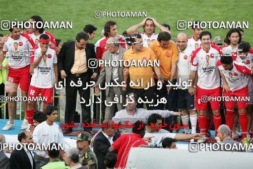 799996, لیگ برتر فوتبال ایران، Persian Gulf Cup، Week 34، Second Leg، 2008/05/17، Tehran، Azadi Stadium، Persepolis 2 - ۱ Sepahan