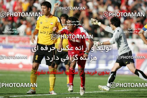799968, لیگ برتر فوتبال ایران، Persian Gulf Cup، Week 34، Second Leg، 2008/05/17، Tehran، Azadi Stadium، Persepolis 2 - ۱ Sepahan