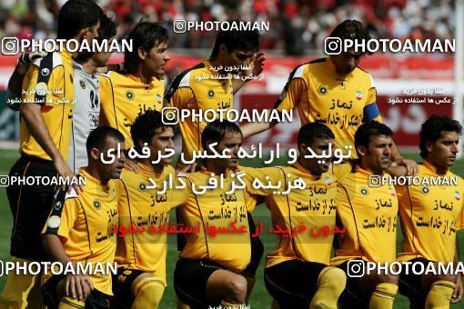 799379, لیگ برتر فوتبال ایران، Persian Gulf Cup، Week 34، Second Leg، 2008/05/17، Tehran، Azadi Stadium، Persepolis 2 - ۱ Sepahan