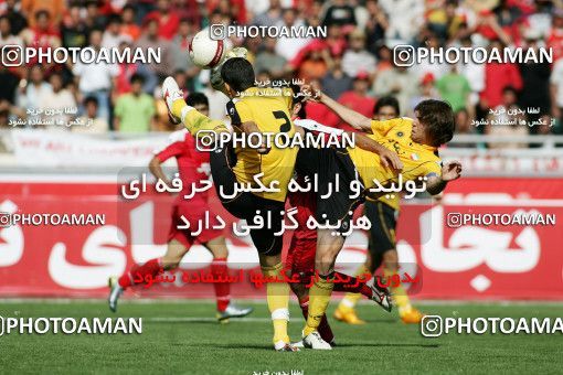 799352, لیگ برتر فوتبال ایران، Persian Gulf Cup، Week 34، Second Leg، 2008/05/17، Tehran، Azadi Stadium، Persepolis 2 - ۱ Sepahan