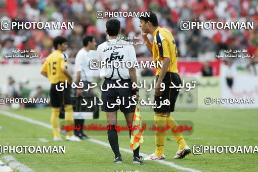 799377, لیگ برتر فوتبال ایران، Persian Gulf Cup، Week 34، Second Leg، 2008/05/17، Tehran، Azadi Stadium، Persepolis 2 - ۱ Sepahan