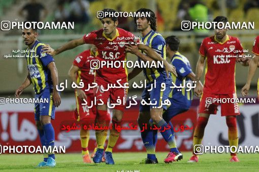 801987, لیگ برتر فوتبال ایران، Persian Gulf Cup، Week 4، First Leg، 2017/08/18، Ahvaz، Ahvaz Ghadir Stadium، Foulad Khouzestan 2 - ۱ Gostaresh Foulad Tabriz