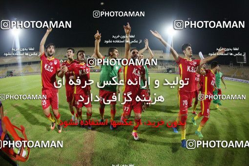 801621, لیگ برتر فوتبال ایران، Persian Gulf Cup، Week 4، First Leg، 2017/08/18، Ahvaz، Ahvaz Ghadir Stadium، Foulad Khouzestan 2 - ۱ Gostaresh Foulad Tabriz