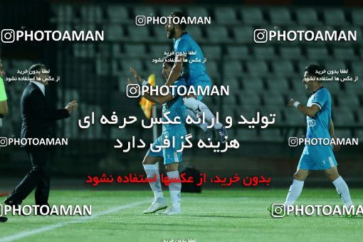 803460, لیگ برتر فوتبال ایران، Persian Gulf Cup، Week 5، First Leg، 2017/08/24، Tehran,Shahr Qods، Shahr-e Qods Stadium، Paykan 1 - 0 Foulad Khouzestan