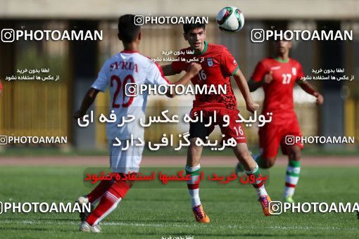 808292, , , U-17 Friendly match، Iran 2 - 0 Syria on 2017/08/29 at Enghelab Stadium