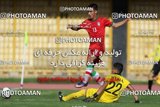 808025, , , U-17 Friendly match، Iran 2 - 0 Syria on 2017/08/29 at Enghelab Stadium