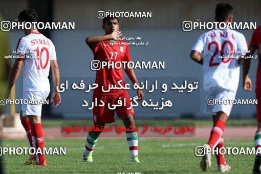 807791, , , U-17 Friendly match، Iran 2 - 0 Syria on 2017/08/29 at Enghelab Stadium