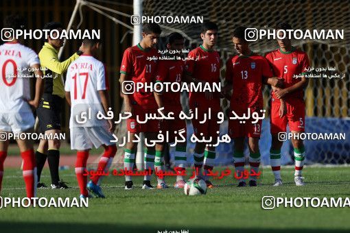 807935, , , U-17 Friendly match، Iran 2 - 0 Syria on 2017/08/29 at Enghelab Stadium