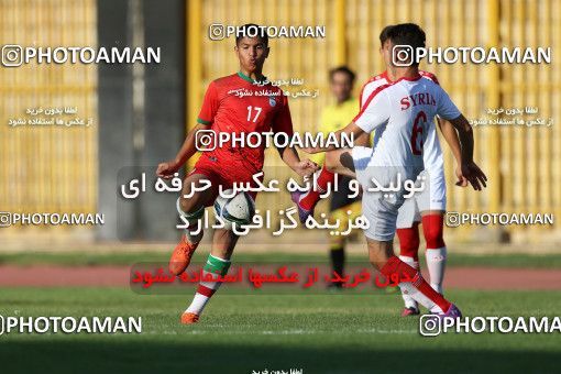 808475, , , U-17 Friendly match، Iran 2 - 0 Syria on 2017/08/29 at Enghelab Stadium