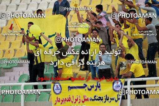 817909, لیگ برتر فوتبال ایران، Persian Gulf Cup، Week 5، First Leg، 2017/08/24، Ahvaz، Ahvaz Ghadir Stadium، Esteghlal Khouzestan 0 - ۱ Pars Jonoubi Jam