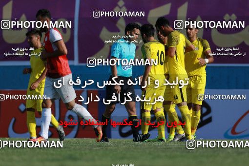 848385, Tehran, , جام حذفی فوتبال ایران, 1/16 stage, Khorramshahr Cup, Rah Ahan 1 v 2 Khooneh be Khooneh on 2017/09/09 at Ekbatan Stadium
