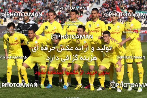 838911, Tehran, [*parameter:4*], لیگ برتر فوتبال ایران، Persian Gulf Cup، Week 25، Second Leg، Naft Tehran 1 v 1 Persepolis on 2013/02/09 at Azadi Stadium