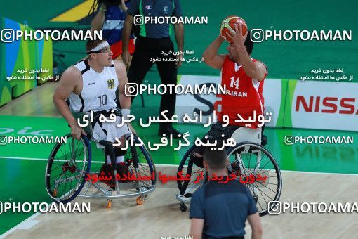 835592, رقابتهای پارالمپیک 2016 ریو، 1395/06/18، مرحله گروهی مسابقات بسکتبال با ویلچر مردان، ورزشگاه کاریوکا آرنا 1،   -  