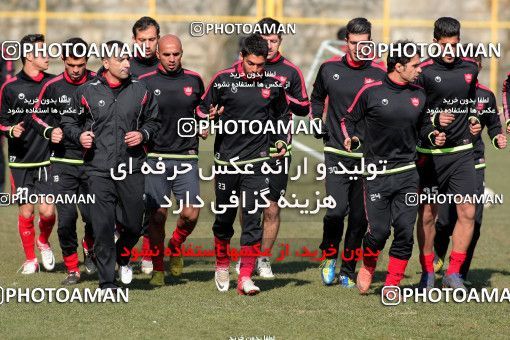 839641, Tehran, , Persepolis Football Team Training Session on 2013/01/14 at Derafshifar Stadium