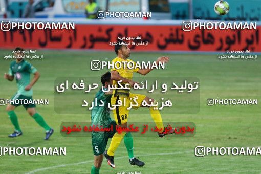 878875, Isfahan,Fooladshahr, , جام حذفی فوتبال ایران, 1/16 stage, Khorramshahr Cup, Zob Ahan Esfahan 1 v 1 Fajr-e Sepasi Shiraz on 2017/09/08 at Foolad Shahr Stadium