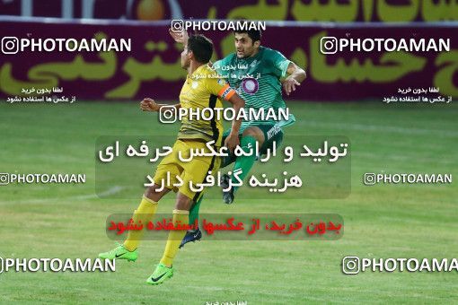 878678, Isfahan,Fooladshahr, , جام حذفی فوتبال ایران, 1/16 stage, Khorramshahr Cup, Zob Ahan Esfahan 1 v 1 Fajr-e Sepasi Shiraz on 2017/09/08 at Foolad Shahr Stadium