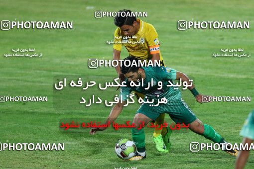 878752, Isfahan,Fooladshahr, , جام حذفی فوتبال ایران, 1/16 stage, Khorramshahr Cup, Zob Ahan Esfahan 1 v 1 Fajr-e Sepasi Shiraz on 2017/09/08 at Foolad Shahr Stadium