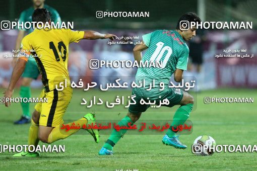 878796, Isfahan,Fooladshahr, , جام حذفی فوتبال ایران, 1/16 stage, Khorramshahr Cup, Zob Ahan Esfahan 1 v 1 Fajr-e Sepasi Shiraz on 2017/09/08 at Foolad Shahr Stadium