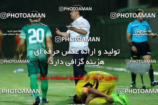 878685, Isfahan,Fooladshahr, , جام حذفی فوتبال ایران, 1/16 stage, Khorramshahr Cup, Zob Ahan Esfahan 1 v 1 Fajr-e Sepasi Shiraz on 2017/09/08 at Foolad Shahr Stadium