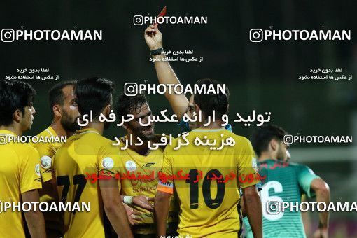 878705, Isfahan,Fooladshahr, , جام حذفی فوتبال ایران, 1/16 stage, Khorramshahr Cup, Zob Ahan Esfahan 1 v 1 Fajr-e Sepasi Shiraz on 2017/09/08 at Foolad Shahr Stadium