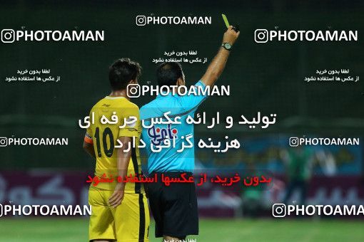 878749, Isfahan,Fooladshahr, , جام حذفی فوتبال ایران, 1/16 stage, Khorramshahr Cup, Zob Ahan Esfahan 1 v 1 Fajr-e Sepasi Shiraz on 2017/09/08 at Foolad Shahr Stadium
