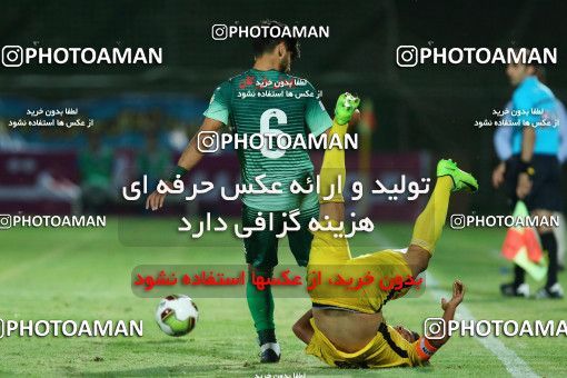 878692, Isfahan,Fooladshahr, , جام حذفی فوتبال ایران, 1/16 stage, Khorramshahr Cup, Zob Ahan Esfahan 1 v 1 Fajr-e Sepasi Shiraz on 2017/09/08 at Foolad Shahr Stadium