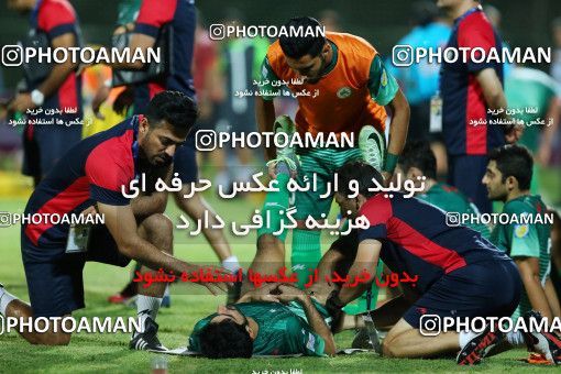 878824, Isfahan,Fooladshahr, , جام حذفی فوتبال ایران, 1/16 stage, Khorramshahr Cup, Zob Ahan Esfahan 1 v 1 Fajr-e Sepasi Shiraz on 2017/09/08 at Foolad Shahr Stadium