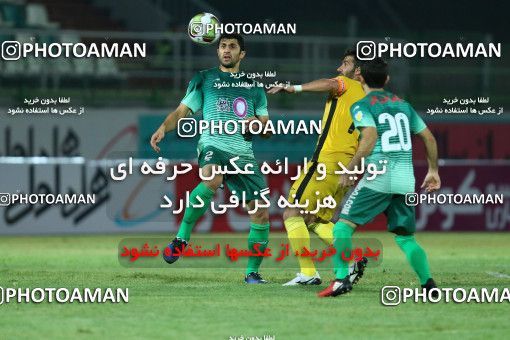 878818, Isfahan,Fooladshahr, , جام حذفی فوتبال ایران, 1/16 stage, Khorramshahr Cup, Zob Ahan Esfahan 1 v 1 Fajr-e Sepasi Shiraz on 2017/09/08 at Foolad Shahr Stadium