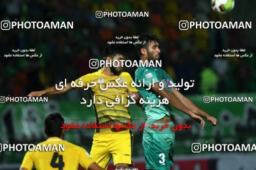 878799, Isfahan,Fooladshahr, , جام حذفی فوتبال ایران, 1/16 stage, Khorramshahr Cup, Zob Ahan Esfahan 1 v 1 Fajr-e Sepasi Shiraz on 2017/09/08 at Foolad Shahr Stadium