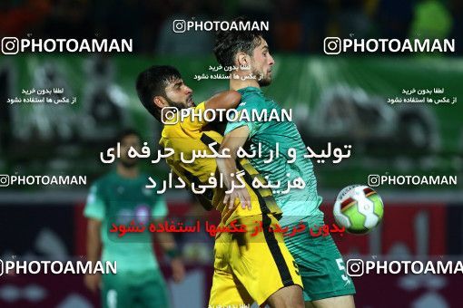 878823, Isfahan,Fooladshahr, , جام حذفی فوتبال ایران, 1/16 stage, Khorramshahr Cup, Zob Ahan Esfahan 1 v 1 Fajr-e Sepasi Shiraz on 2017/09/08 at Foolad Shahr Stadium