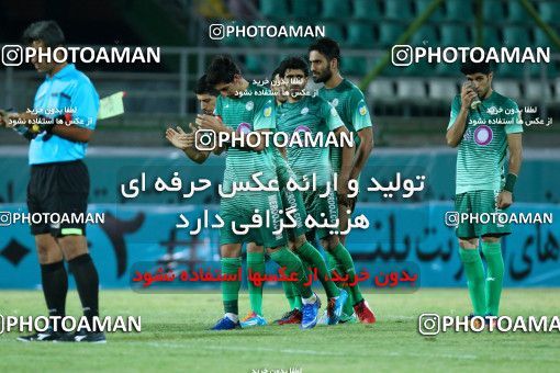 878813, Isfahan,Fooladshahr, , جام حذفی فوتبال ایران, 1/16 stage, Khorramshahr Cup, Zob Ahan Esfahan 1 v 1 Fajr-e Sepasi Shiraz on 2017/09/08 at Foolad Shahr Stadium