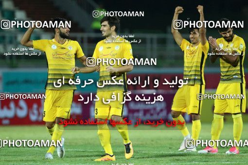 878720, Isfahan,Fooladshahr, , جام حذفی فوتبال ایران, 1/16 stage, Khorramshahr Cup, Zob Ahan Esfahan 1 v 1 Fajr-e Sepasi Shiraz on 2017/09/08 at Foolad Shahr Stadium