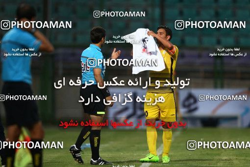 855743, Isfahan,Fooladshahr, , جام حذفی فوتبال ایران, 1/16 stage, Khorramshahr Cup, Zob Ahan Esfahan 1 v 1 Fajr-e Sepasi Shiraz on 2017/09/08 at Foolad Shahr Stadium