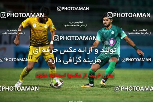 855915, Isfahan,Fooladshahr, , جام حذفی فوتبال ایران, 1/16 stage, Khorramshahr Cup, Zob Ahan Esfahan 1 v 1 Fajr-e Sepasi Shiraz on 2017/09/08 at Foolad Shahr Stadium