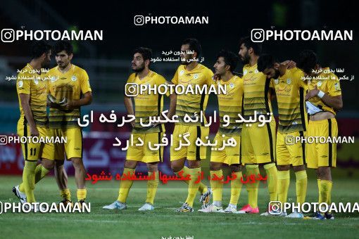 855765, Isfahan,Fooladshahr, , جام حذفی فوتبال ایران, 1/16 stage, Khorramshahr Cup, Zob Ahan Esfahan 1 v 1 Fajr-e Sepasi Shiraz on 2017/09/08 at Foolad Shahr Stadium