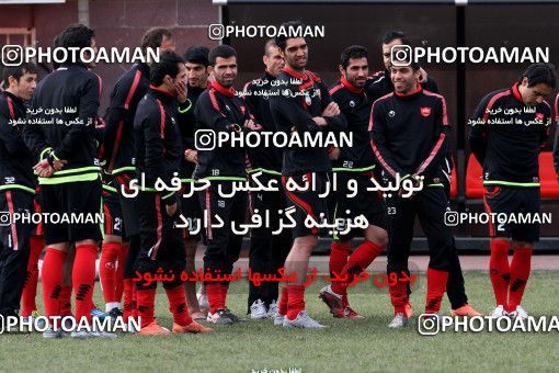 859707, Tehran, , Persepolis Football Team Training Session on 2013/01/09 at Derafshifar Stadium