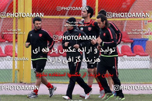 859720, Tehran, , Persepolis Football Team Training Session on 2013/01/09 at Derafshifar Stadium