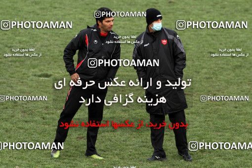 863917, Tehran, , Persepolis Football Team Training Session on 2013/01/01 at Derafshifar Stadium