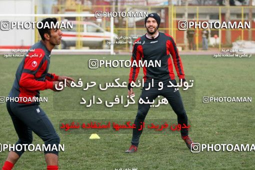 863881, Tehran, , Persepolis Football Team Training Session on 2013/01/01 at Derafshifar Stadium