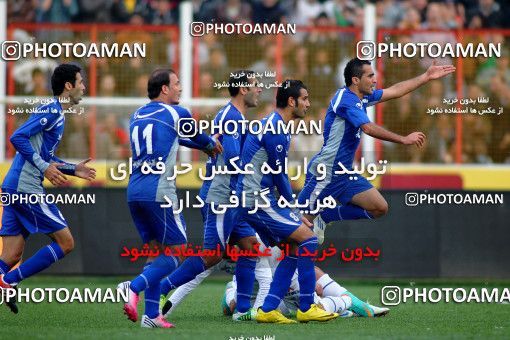 882037, لیگ برتر فوتبال ایران، Persian Gulf Cup، Week 17، First Leg، 2012/12/04، Rasht، Shahid Dr. Azodi Stadium، Damash Gilan 1 - 0 Esteghlal