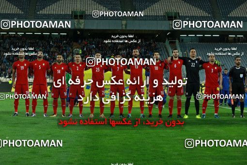 890995, Tehran, , International friendly match، Iran 2 - 0 Togo on 2017/10/05 at Azadi Stadium